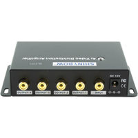 

Shinybow 1x4 Composite Video Digital Distribution Amplifier, RCA Connector