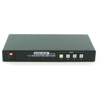 

Shinybow 4x1 VGA/HDTV Selector Switch with IR Remote Control