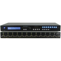 

Shinybow SB-4148LCM 4x8 VGA with Stereo Audio Matrix Routing Switcher, 450MHz Video Bandwidth