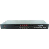 

Shinybow SB-4184 8x4 VGA (RGBHV) with Stereo (RGBHV) Audio Matrix Routing Switcher