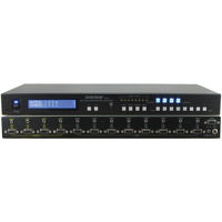 

Shinybow SB-4184LCM 8x4 VGA with Stereo Audio Matrix Routing Switcher