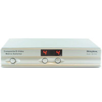 

Shinybow 4x2 Composite/S-Video/Audio Matrix Routing Switcher with IR Remote Control