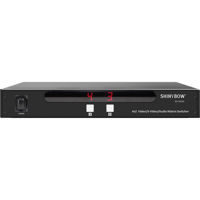 

Shinybow 4x2 Composite/S-Video/Audio Matrix Routing Switcher with IR Remote Control, 1RU Metal Case