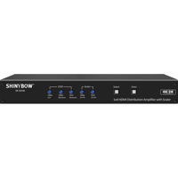 

Shinybow SB-5654K 1x4 HDMI UHD 4K2K Distribution Amplifier with Scaler