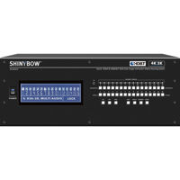 

Shinybow 16x16 HDMI & HDBaseT UHD 4K2K Matrix Routing Switch with Full EDID Management/Learning, Without PoE