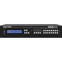 

Shinybow 8x8 HDMI UHD 4K2K Matrix Routing Switch with EDID Management/Learning and Auxiliary Audio I/O, 8x HDBaseT Outputs, Without PoH