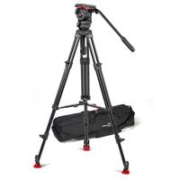 

Sachtler ENG 75/2 D Aluminum Tripod with FSB 4 Fluid Head, Includes SP 75 Mid-Level Spreader & DV 75 S Bag, 8.8 lb Head Payload