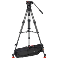 

Sachtler 0373C Tripod System with FSB 4 Fluid Head, Carbon Fiber Legs & Mid-Level Spreader