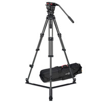 

Sachtler 0771CM Tripod System with FSB 8 MK II Fluid Head, Carbon Fiber Legs & Ground Spreader