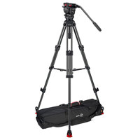 

Sachtler 0773CM Tripod System with FSB 8 MK II Fluid Head, Carbon Fiber Legs & Mid-Level Spreader