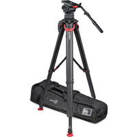 

Sachtler Video 15 FT MS System with flowtech 100 Tripod, Mid-Level Spreader, Rubber Feet and Padded Bag