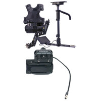 

SteadiCam AERO Sled with 7" Monitor, A-15 Arm and Vest With SteadiCam Canon LP-E6 Battery Mount