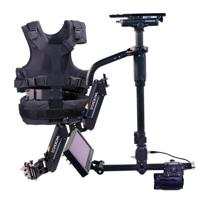 

SteadiCam AERO 15 2-Section Carbon Fiber Sled with 7" 3G-HD/SD/HDMI Monitor, Panasonic D28 Battery Mount, A-15 Arm, SOLO Vest