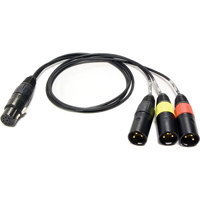 

Schoeps AK DMS 3U XLR-7 Female to 3x XLR-3Male Adapter Cable