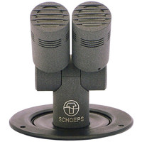 

Schoeps C2 CCM 4U Double Tabletop Microphone with (2) CCM 4 to XLR-5M, Matte Gray