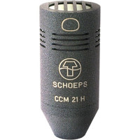 

Schoeps CCM 21H L Wide Cardioid Compact Microphone with Lemo Disconnect, 30Hz-20kHz Frequency Range, 90Ohms Impedance, Matte Gray