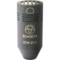 

Schoeps CCM 21H U Wide Cardioid Compact Microphone, 30Hz-20kHz Frequency Range, 90Ohms Impedance, Matte Gray