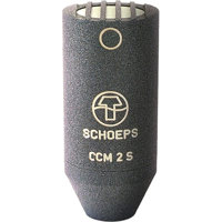 

Schoeps CCM 2S U Omnidirectional Compact Microphone, 20Hz-20kHz Frequency Range, 90Ohms Impedance, Matte Gray