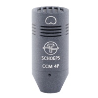 

Schoeps CCM 4P LG Compact Condenser Microphone, Cardioid, Detachable Lemo to XLR-3M