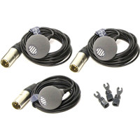 

Schoeps Decca Tree Set 2S Complete Set for Recording, Includes 3 x CCM 2S Omni-Directional Compact Microphone, 3 x KA 40 Sphere Attachments, Wooden Box