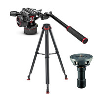 

Sachtler Flowtech 75 MS Carbon Fiber Tripod with 608 Nitrotech Fluid Video Head and 75mm Half Ball Leveler