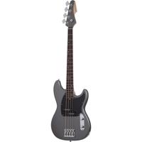 

Schecter Banshee Electric Bass Guitar, Rosewood Fretboard, Carbon Gray