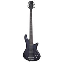 

Schecter Stiletto Studio-8 8-String Electric Bass Guitar, Rosewood Fretboard, See-Thru Black Satin