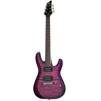 

Schecter C-6 Plus Solid-Body Electric Guitar, Rosewood Fingerboard, Electric Magenta