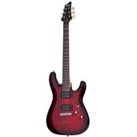 

Schecter C-6 Plus Solid-Body Electric Guitar, Rosewood Fingerboard, See-Thru Cherry Burst