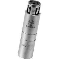 

Schoeps MDZ 10 U 10dB Inline Attenuator Barrel for Phantom Powered Microphones, XLR-3F/XLR-3M Connector