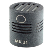 

Schoeps MK 21 Wide Cardioid Microphone Capsule, Directional Pattern is Between Omni and Cardioid, 30Hz-20kHz Frequency Range, 132 dB SPL, Matte Gray