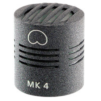 

Schoeps MK 4 Cardioid Microphone Capsule, 40Hz to 20kHz Frequency Range, 13mV/Pa Sensitivity, 79dB-A Signal-to-Noise Ratio, Unidirectional Pattern, Matte Gray