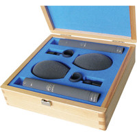 

Schoeps Colette Series Omnidirectional Microphone Set, Includes 2x CMC6 Mic Amplifiers, 2x SG 20 Microphone Mounts, 2x Windscreens, Wooden Case