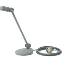 

Schoeps TR200 KC2 Adjustable Active Desk Stand with 2m Cable to CMC Connector, Matte Gray