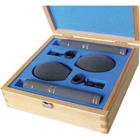 

Schoeps Colette Series H Universal Omnidirectional Microphone Set, Includes 2x CMC6 Mic Amplifiers, 2x SG 20 Microphone Mounts, 2x Windscreens, Wooden Case