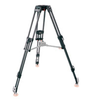 

Sachtler 150 EFP 2 CF Carbon Fiber Tripod Legs with Spiked Feet, 209 lbs Capacity, 62.2" Max. Height, 20.9" Min. Height, Spreader Not Included