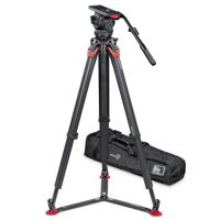 

Sachtler Video 18 Fluid Head System with flowtech 100mm Carbon Fiber Tripod, Ground Spreader, Touch & Go Plate, Padded Bag and Carry Handle