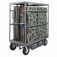 

Studio Carts Four x Four Cart 2x 10" Rigid and 2x 10" Swivel Pneumatic Wheels