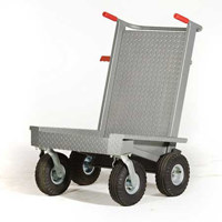 

Studio Carts Muscle Cart with 2x 10" Rigid and 2x 10" Swivel Pneumatic Wheels