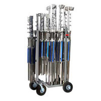 

Studio Carts Mombo Cart with 2x 10" Offset and 2x 10" Swivel Pneumatic Wheels