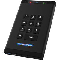 

Secure Data SecureDrive KP 8TB Encrypted External SSD with Keypad Authentication