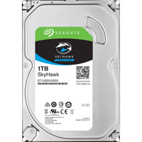 

Seagate SkyHawk 1TB 3.5" Internal Desktop Hard Drive, SATA 6Gb/s, 7200RPM, 180MB/s Maximum Sustained Transfer Rate