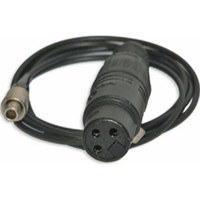 

Sennheiser 4.9' (1.49m) 3-Pin LEMO to Female XLR Adapter Cable for 2000, 3000 & 5000 Series Bodypack Transmitters