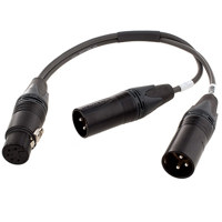 

Sennheiser ACS5 5-pin XLR Female to Dual XLR Male Y Cable for MKH418S and MKE44P Microphones