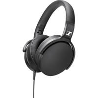 

Sennheiser HD 400S Closed-Back Around-Ear Foldable Headphone with Microphone, Black