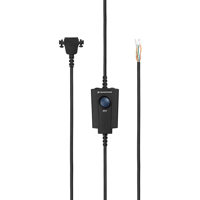 

Sennheiser CAB-PTT-6 Connection Cable with PTT Button for HMD and HME Headsets, Unterminated, 6'