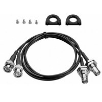 

Sennheiser Antenna Front Mounting Kit for Wireless Receivers, Includes 2 Antenna Cable, 4 Mounting Screws and 2 Antenna Mounts