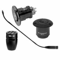 

Sennheiser IS Series I42-C Microphone Combo Package for ME34 Capsule, MZH3042 Gooseneck, MZT30 XLR Receptacle & MZS31 Shockmount