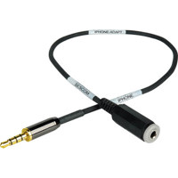 

Sescom 2' iAdapt iPhone/iPod/iPad TRRS Plug to TRRS Jack Adapter Cable