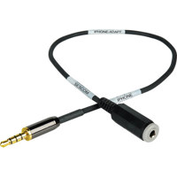 

Sescom 3' iAdapt iPhone/iPod/iPad TRRS Plug to TRRS Jack Adapter Cable